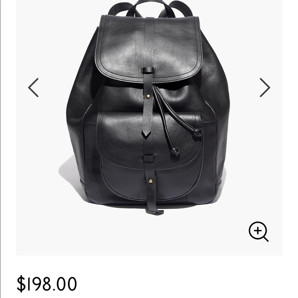 MADEWELL LEATHER BACKPACK